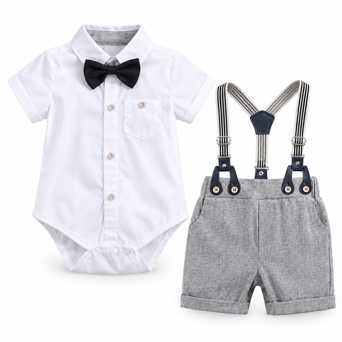 Conjunto Elegante Mini Gentleman