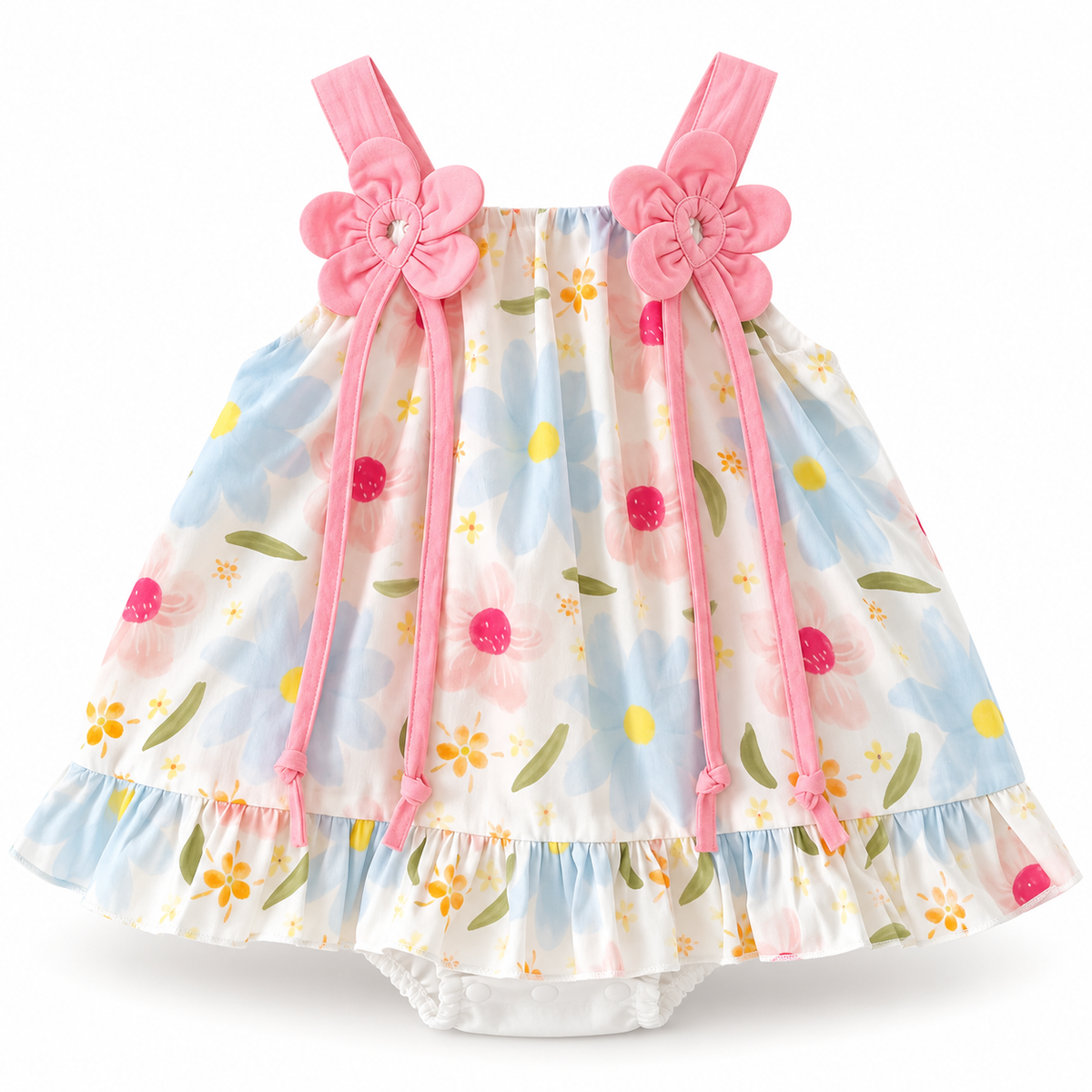 Pañalero Vestido Jardín