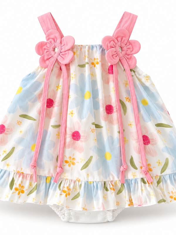 Pañalero Vestido Jardín