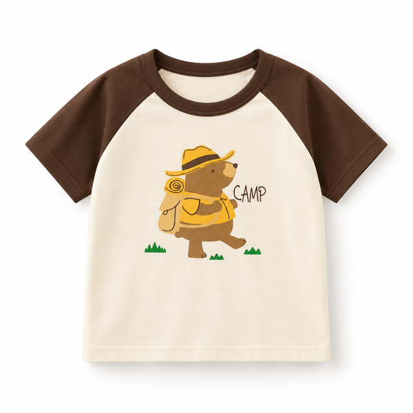 Playera Osito Camp 100% Algodón