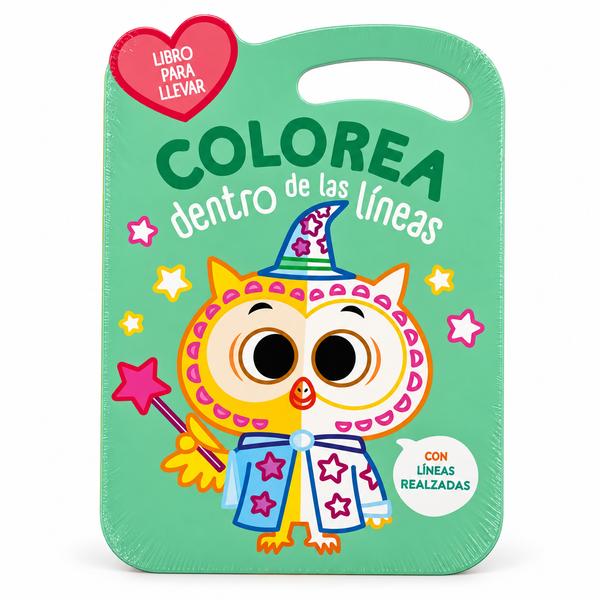 Libro para Colorear con Líneas Realzadas