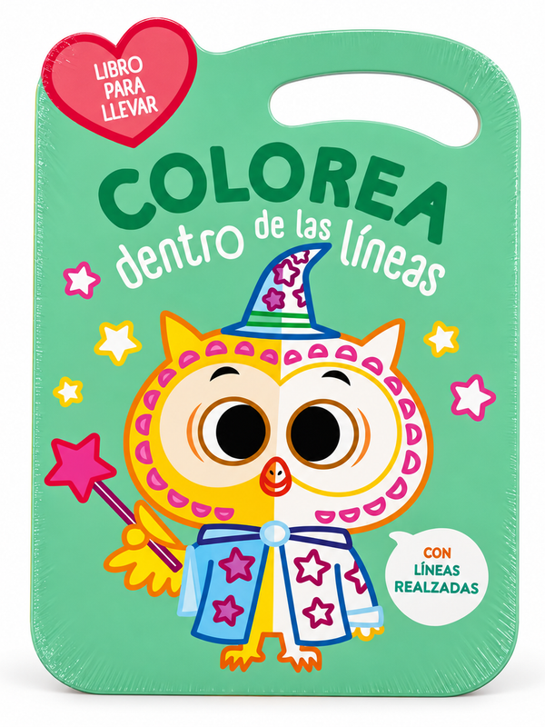 Libro para Colorear con Líneas Realzadas