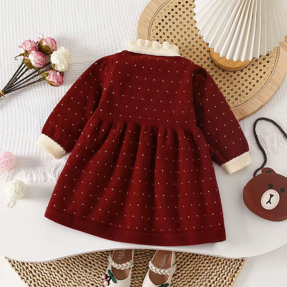 Vestido de punto vino