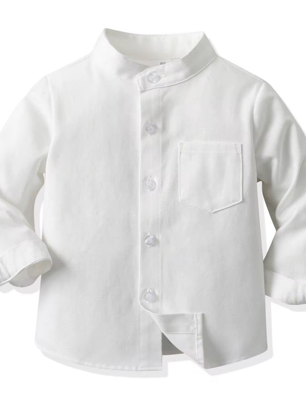 Camisa manga larga blanca