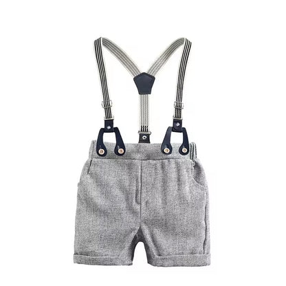 Conjunto tirantes gris