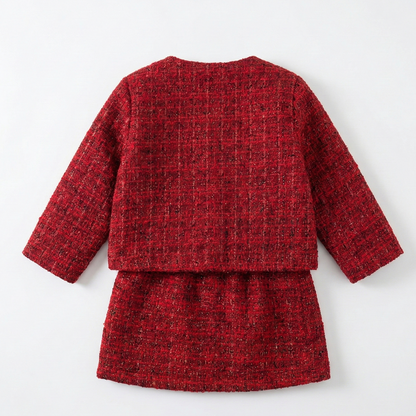 Set rojo elegante
