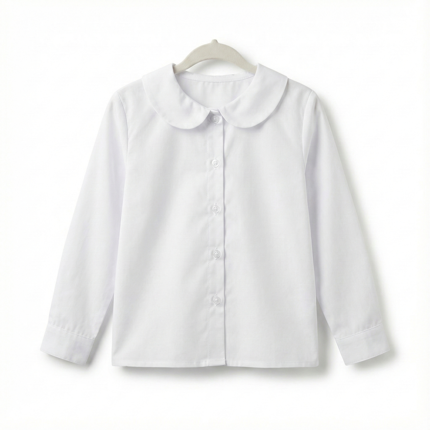 Camisa blanca manga larga