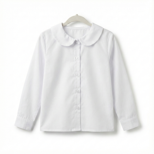 Camisa blanca manga larga