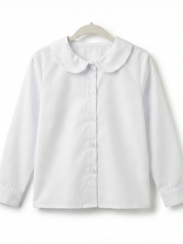 Camisa blanca manga larga