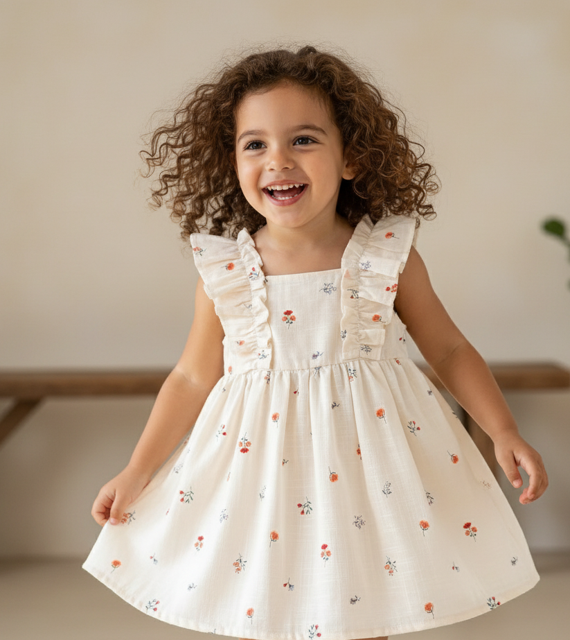 Pañalero con flores