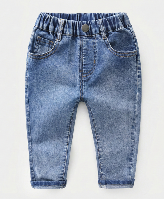 Pantalón azul mezclilla