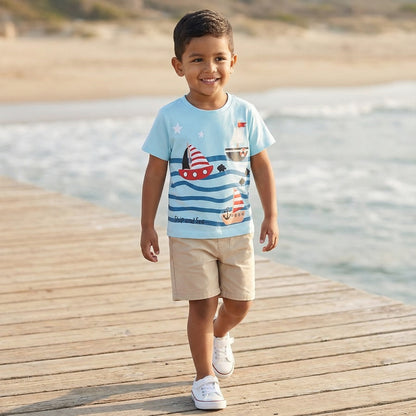 Playera de barcos