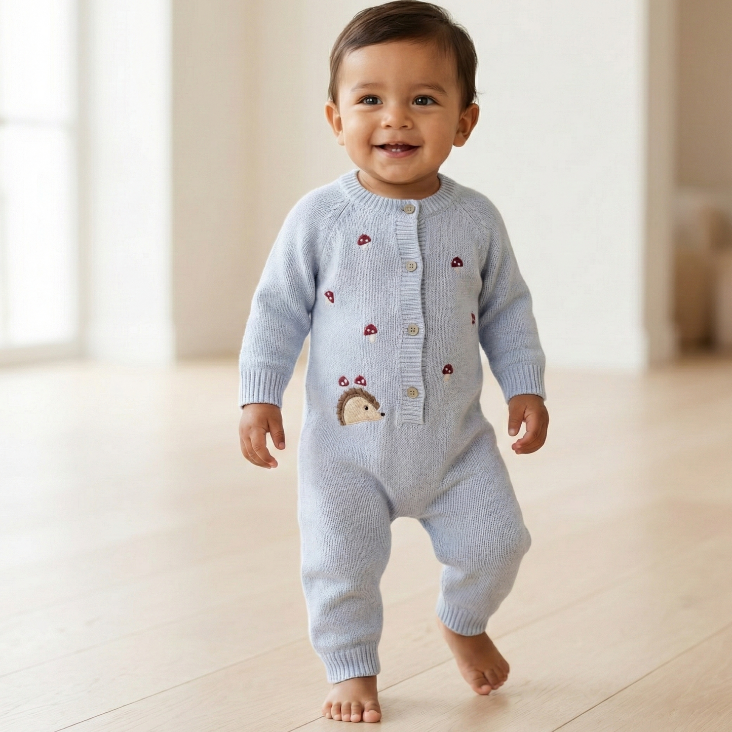 Pañalero azul erizo