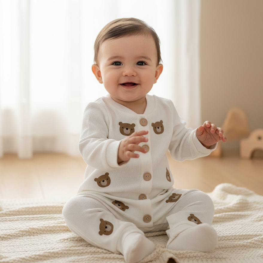 Pañalero ositos caritas