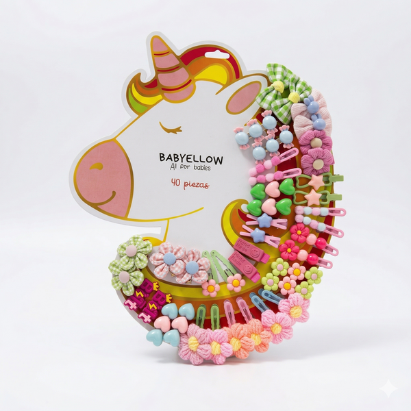 Set de Broches Unicornio