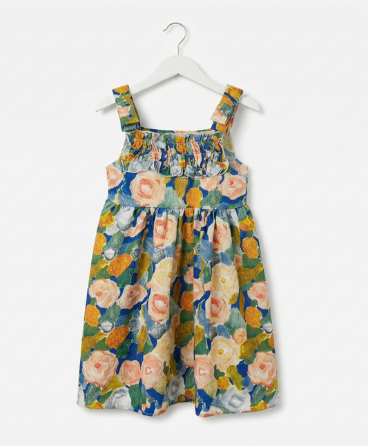 Vestido flores amarillas