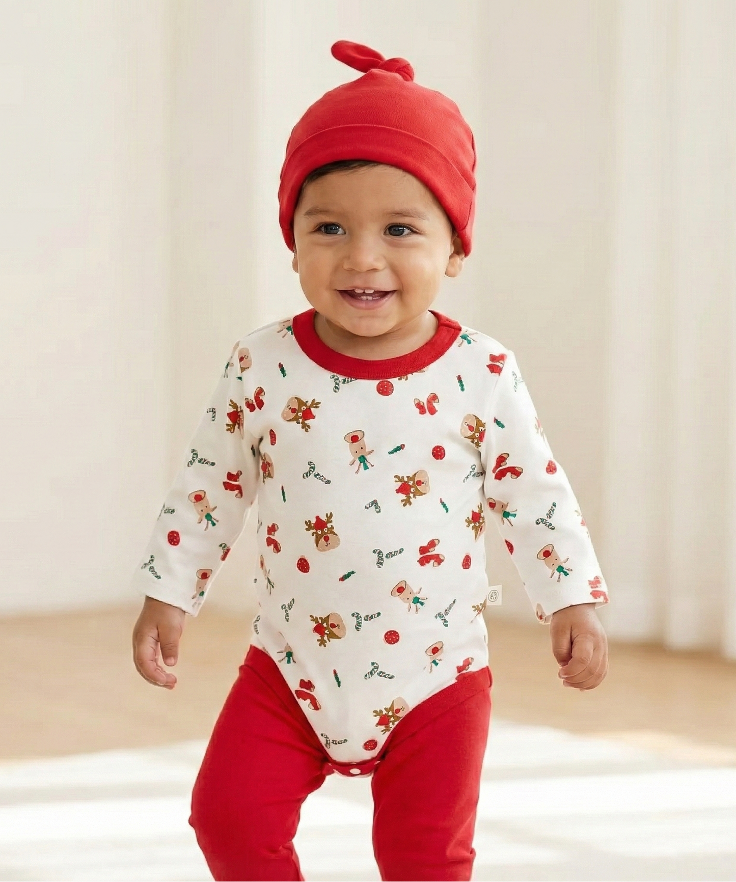 Pañalero navidad con pantalón