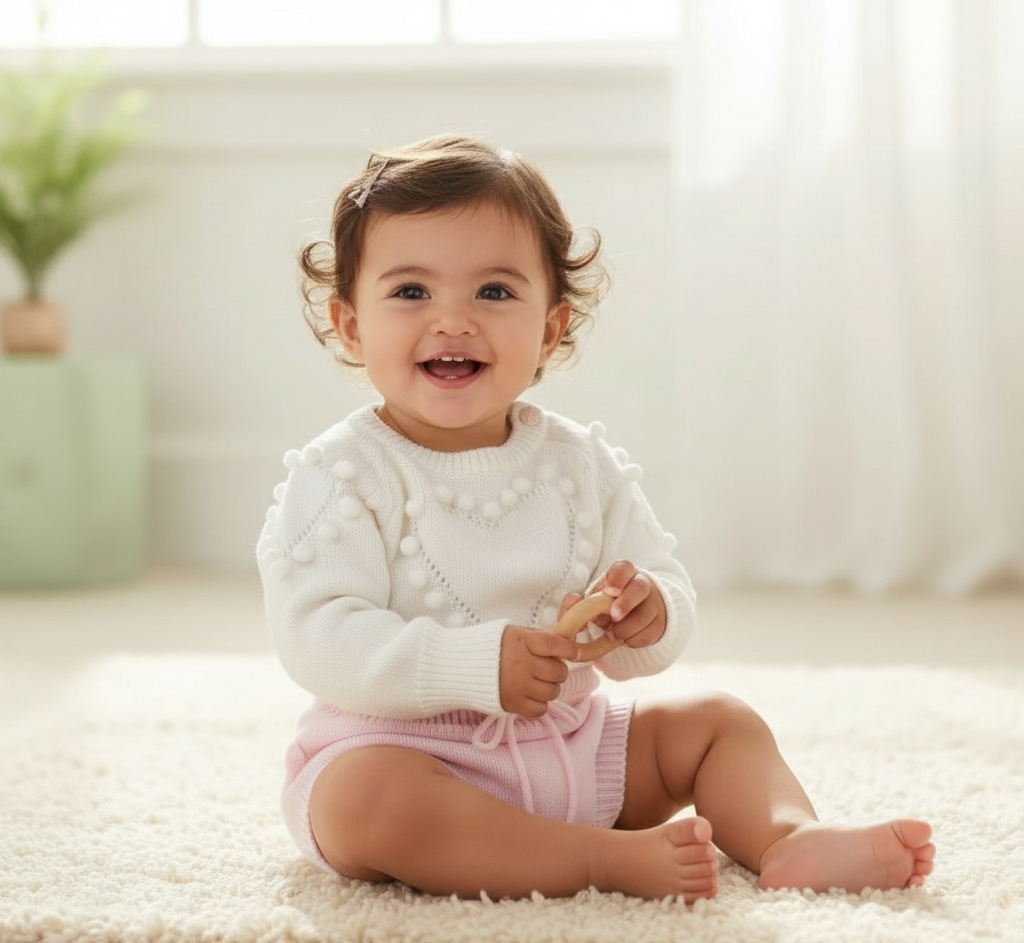 Pañalero blanco bombon