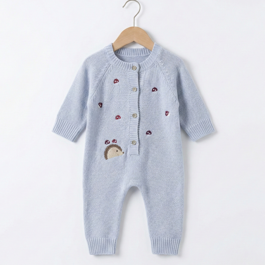 Pañalero azul erizo