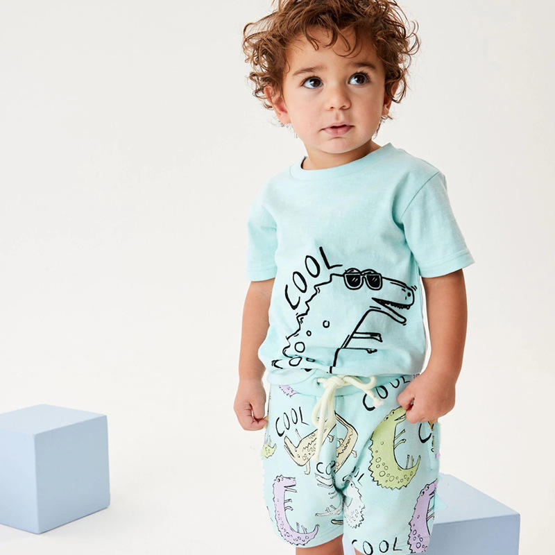 Conjunto Dino Cool 100% Algodón