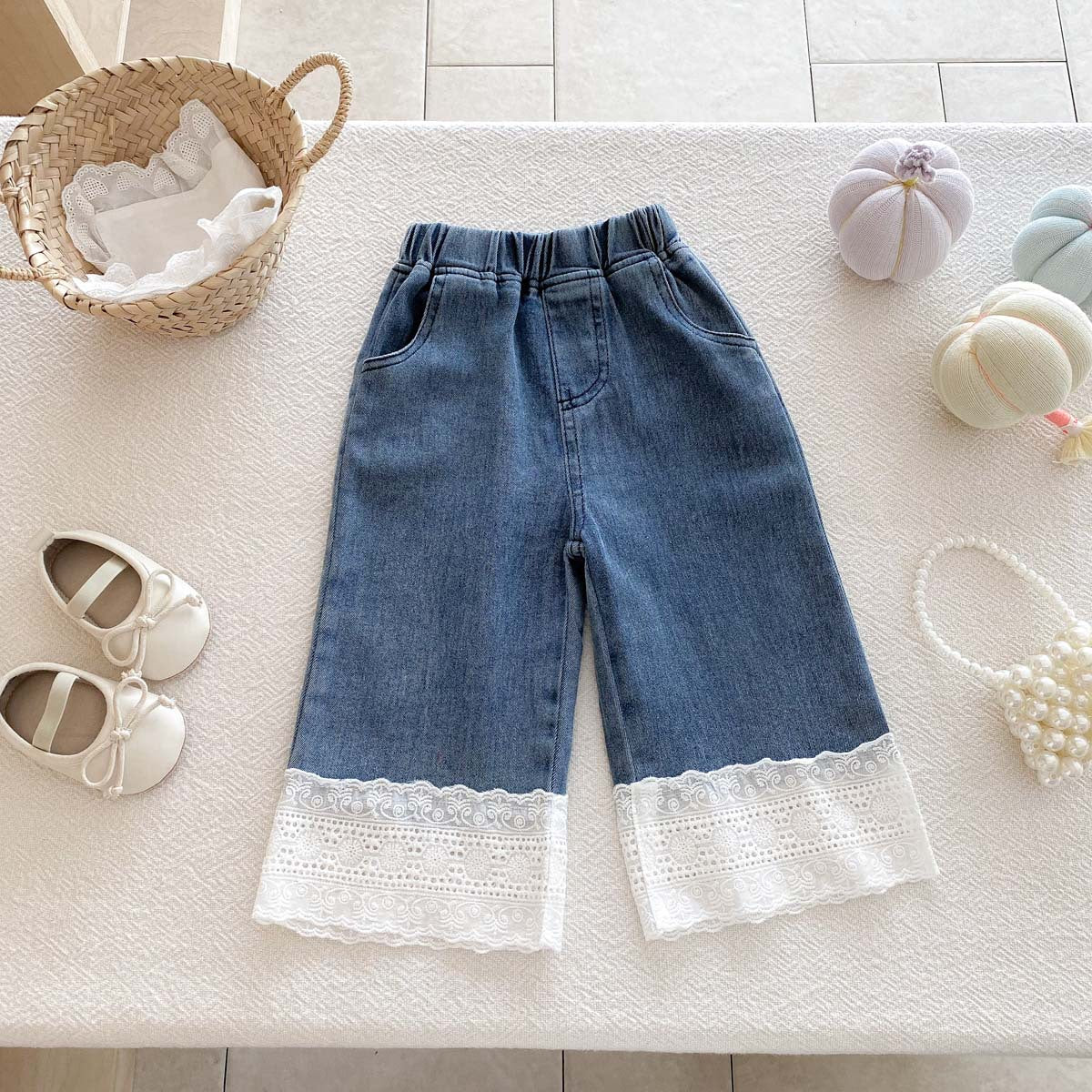 Jeans Acampanados Dulzura en Denim