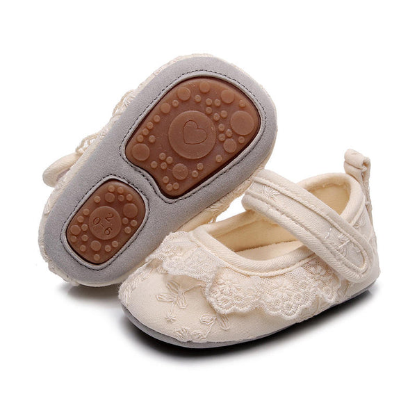 Zapato blanco encaje
