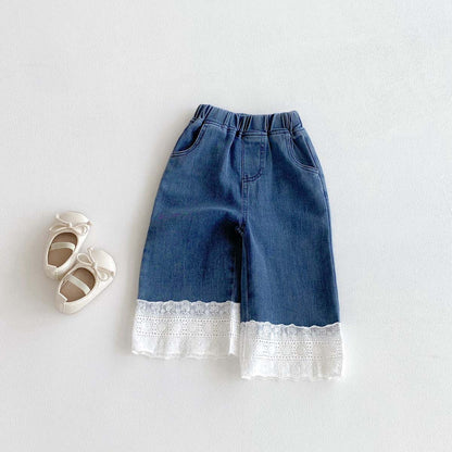 Jeans Acampanados Dulzura en Denim