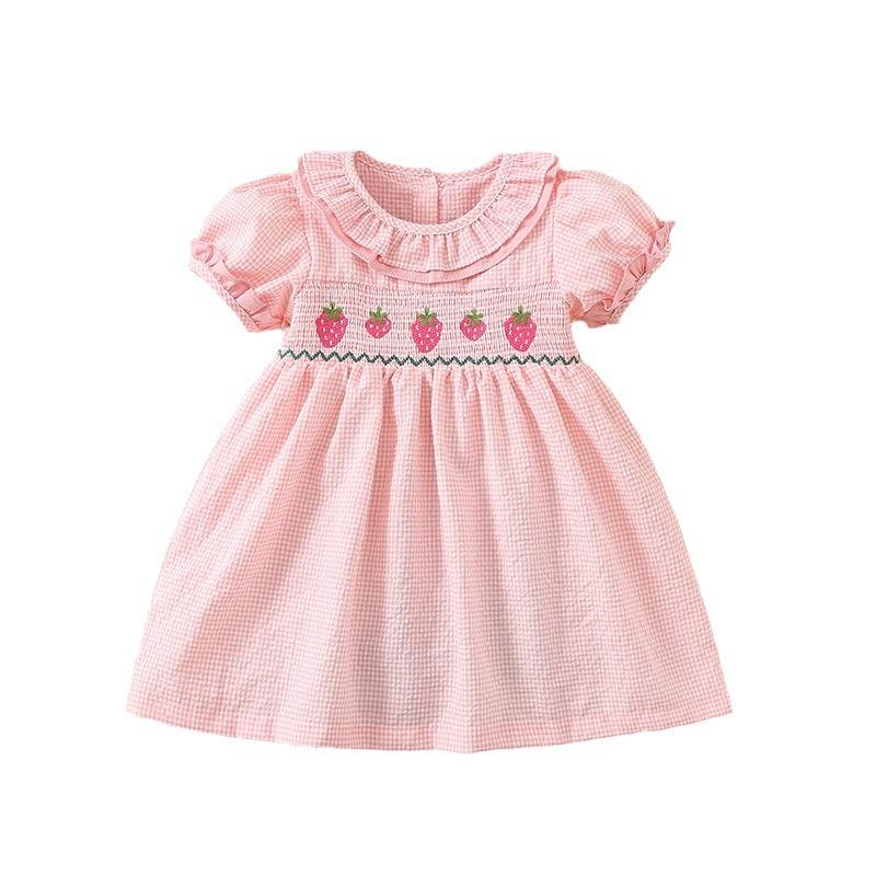 Vestido Dulce Fresa 100% Algodón