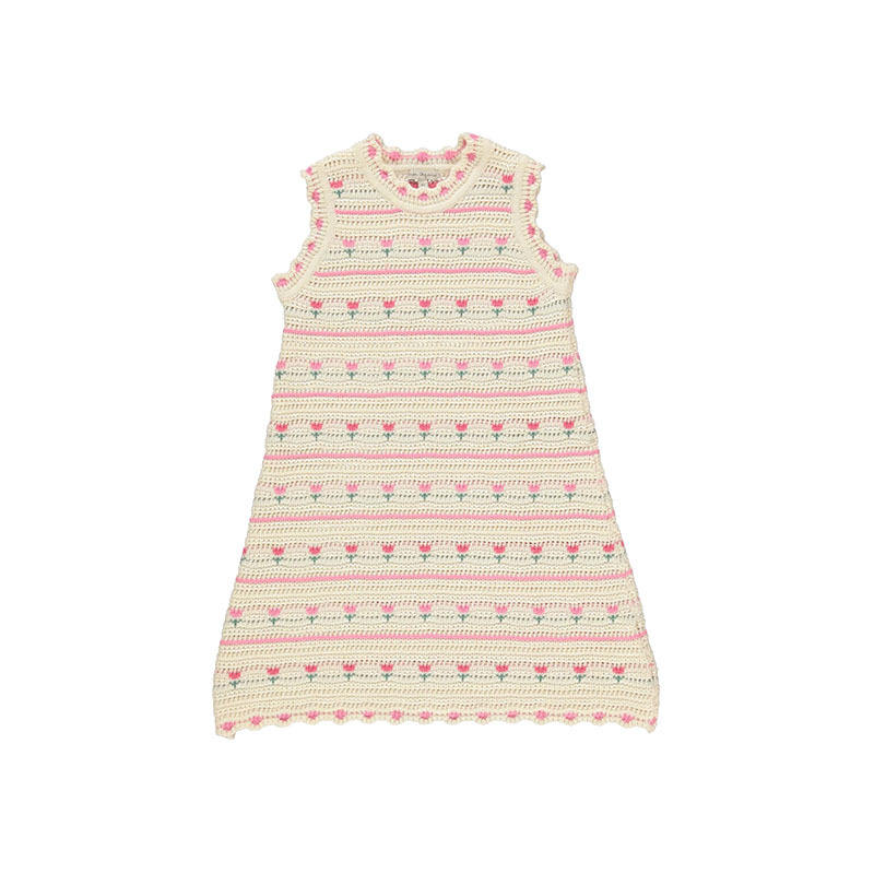 Vestido tulipanes