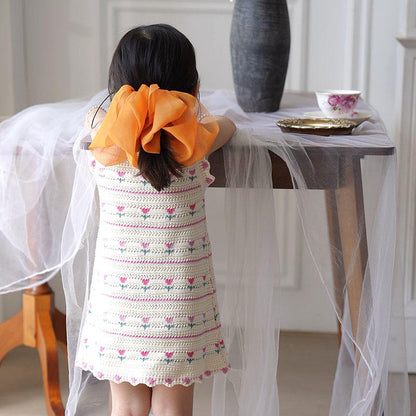 Vestido tulipanes