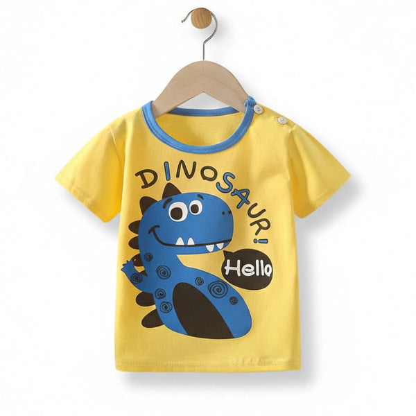 Playera Dinosaurio amarillo