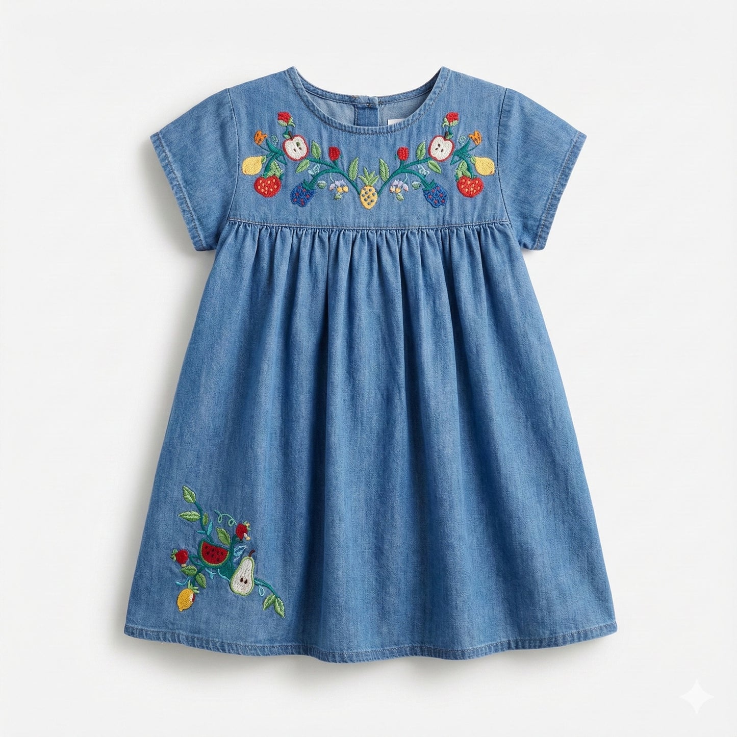 Vestido Campestre Bordado