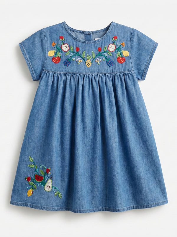 Vestido Campestre Bordado