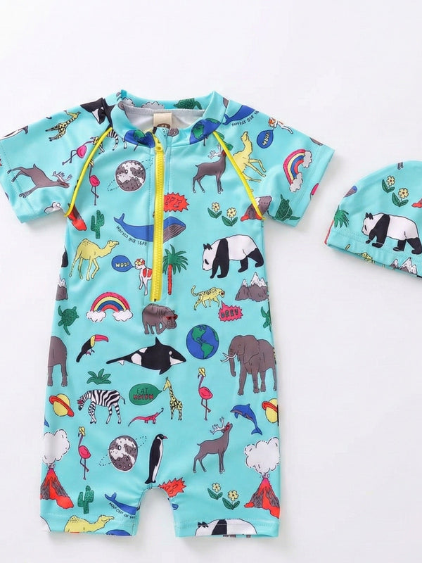Traje de baño animales