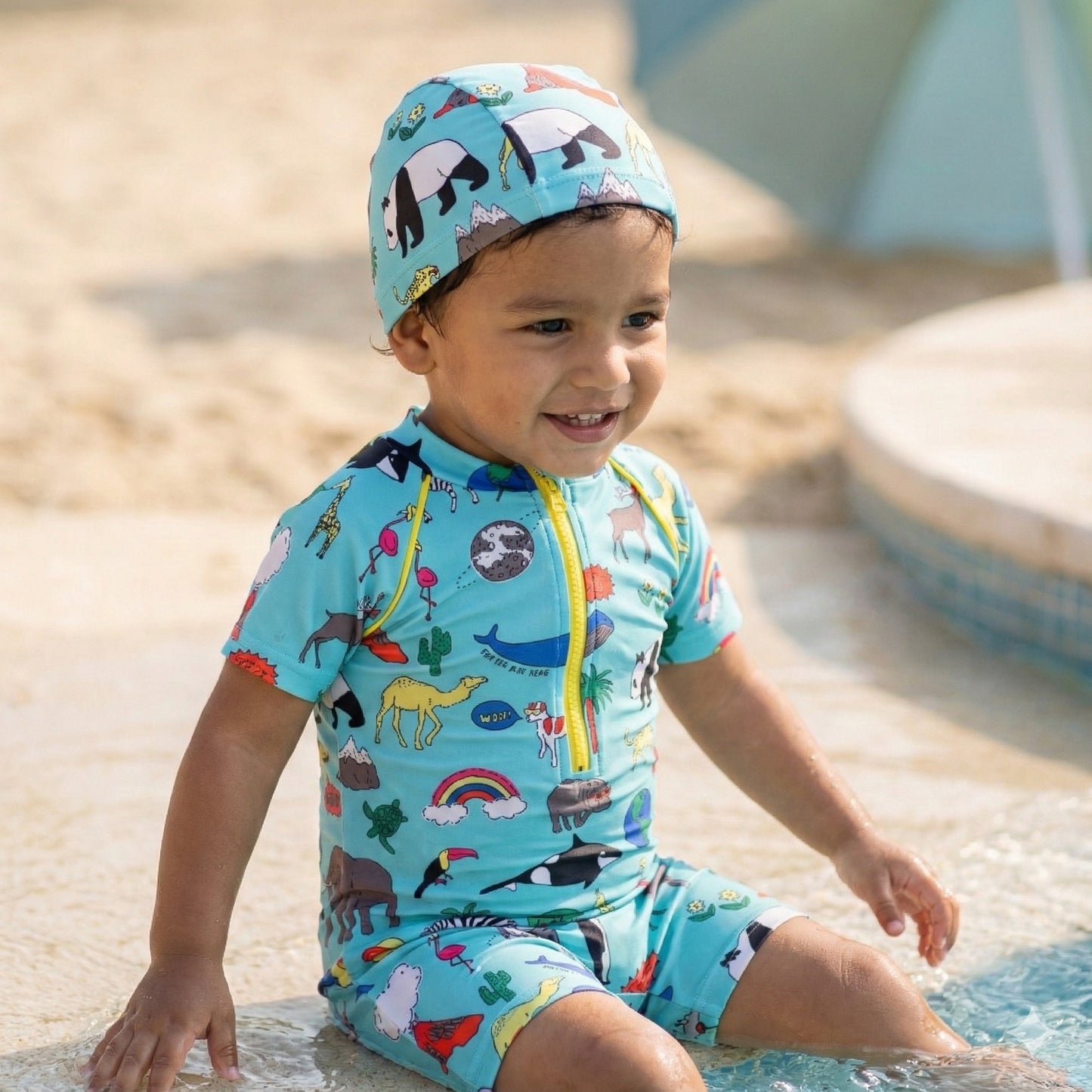 Traje de baño animales