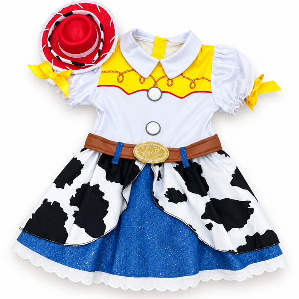 Disfraz de Jessie Vaquerita para Niña con Sombrero