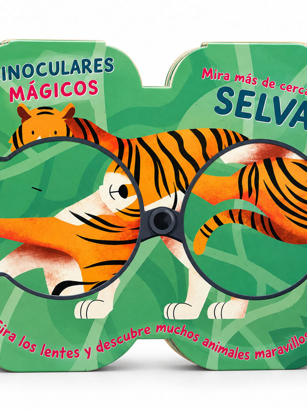 Libro Binoculares Mágicos Aventura en la Selva