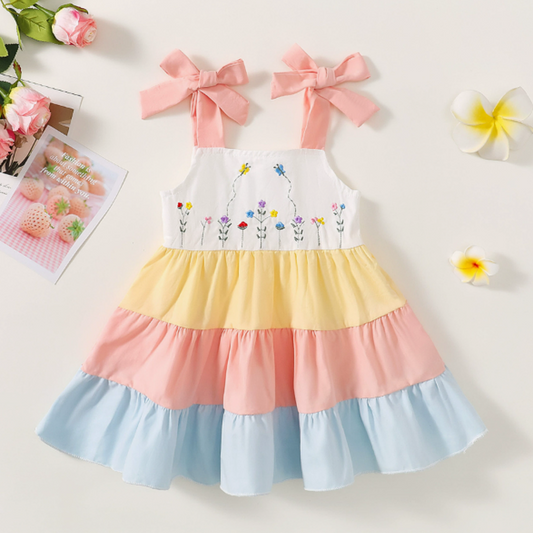 Vestido pastel Florecitas