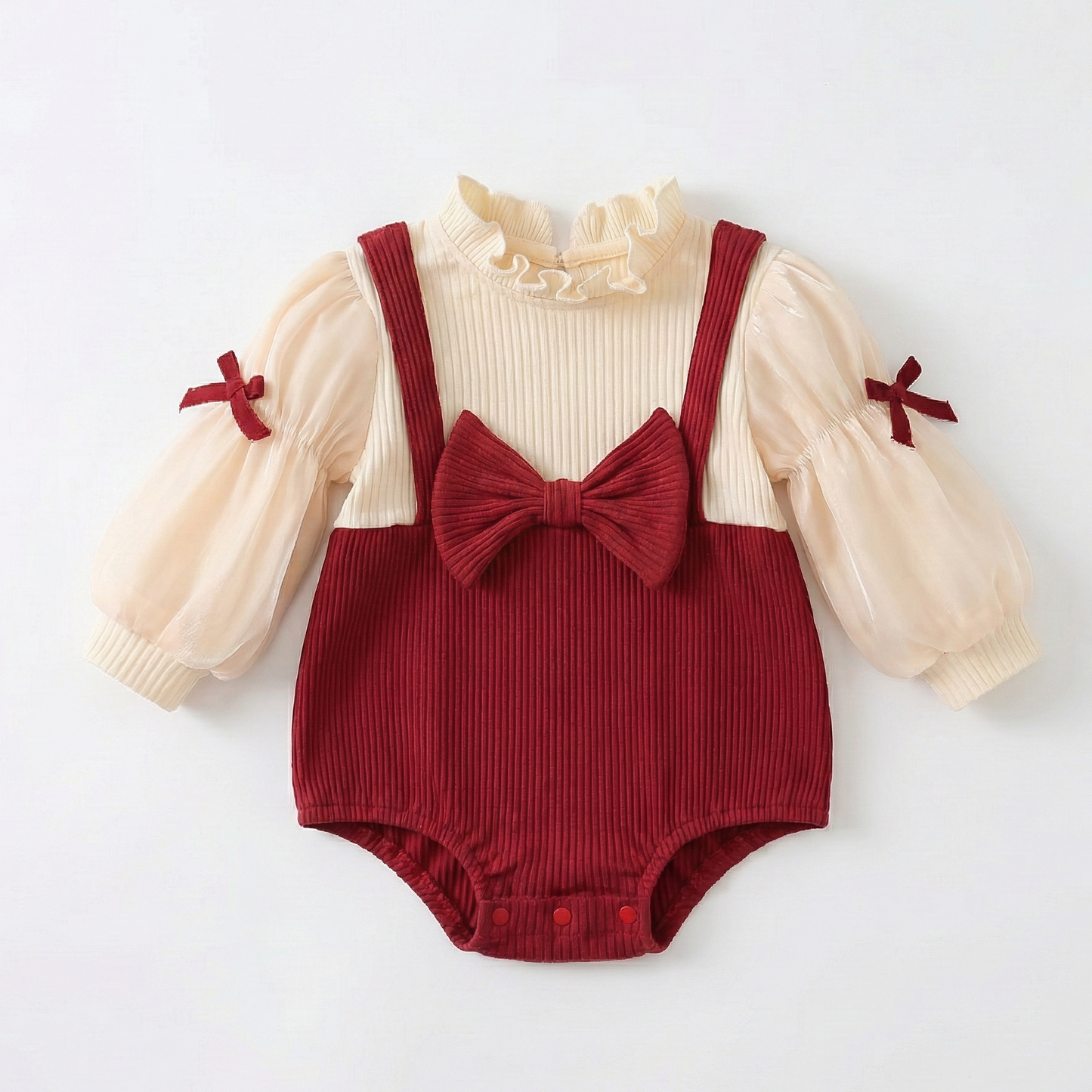 Pañalero vino con moñitos