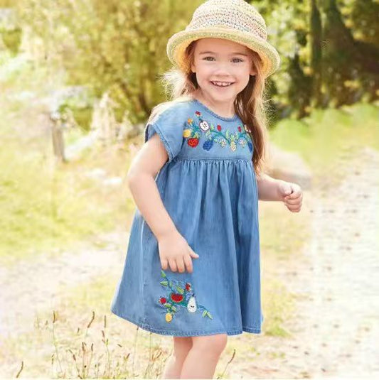 Vestido Campestre Bordado