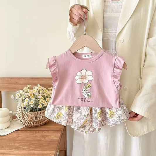 Conjunto Flor y Algodón