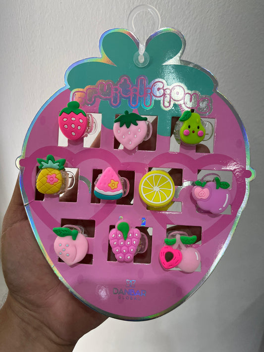 Set de pizas Frutales