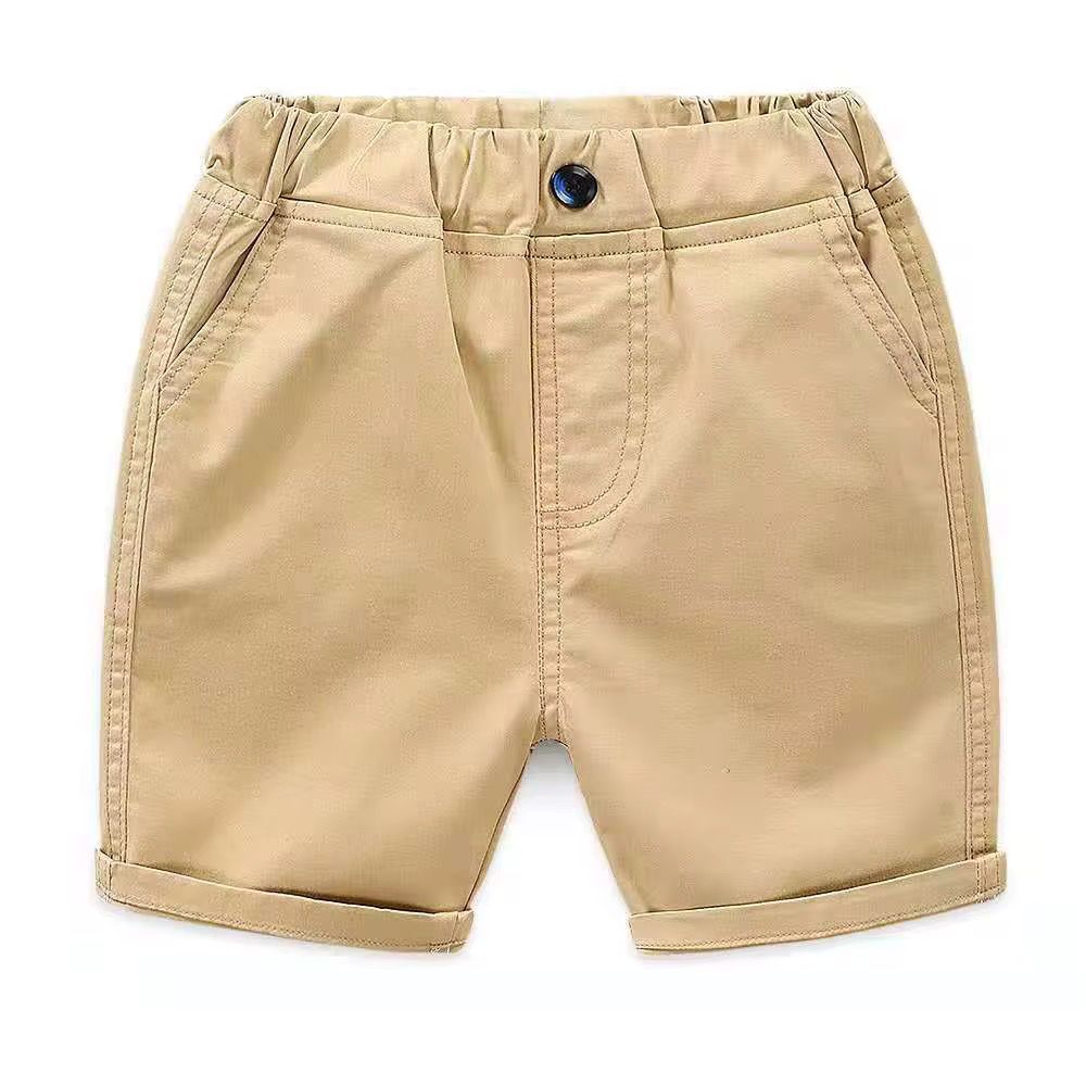 Short de algodon Beige