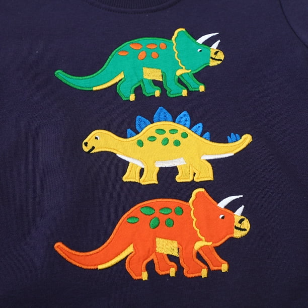 Sueter dinosaurios azul