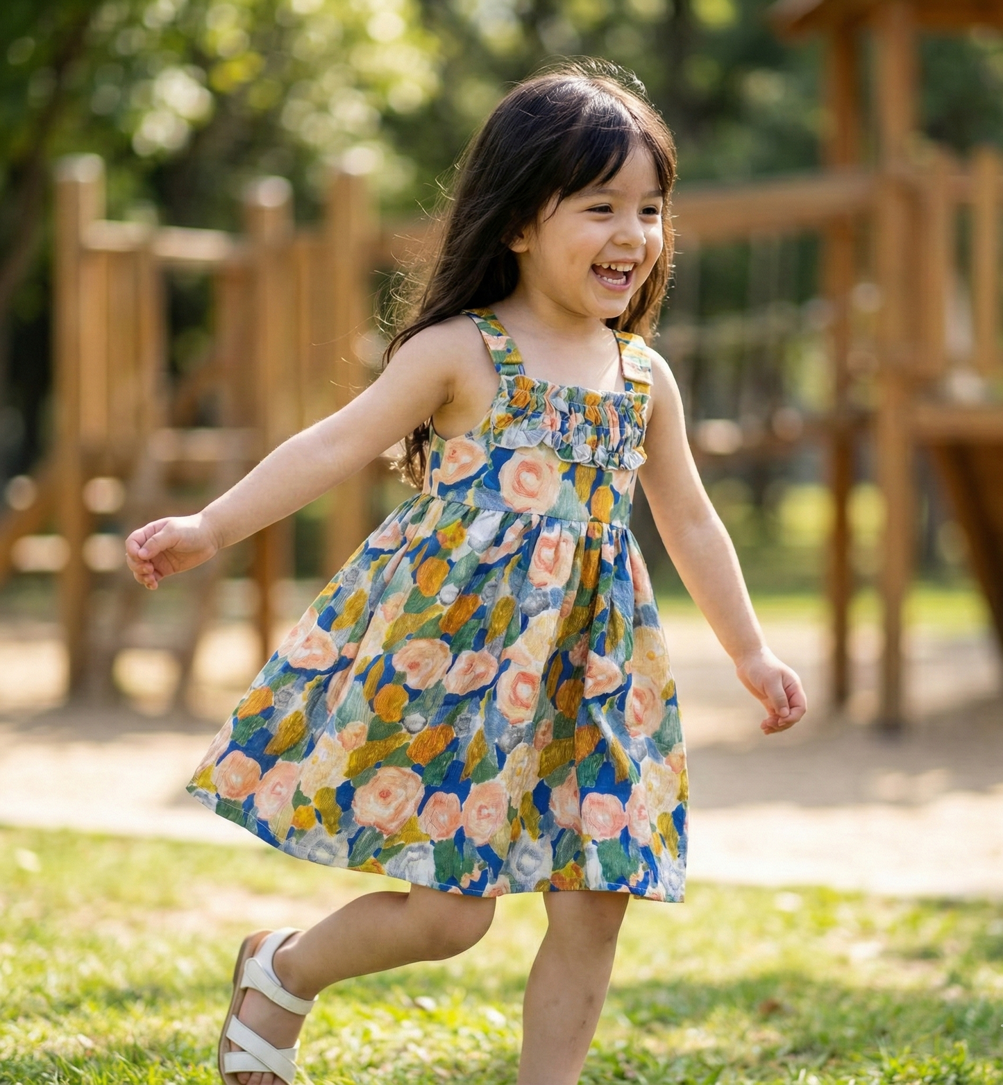 Vestido flores amarillas