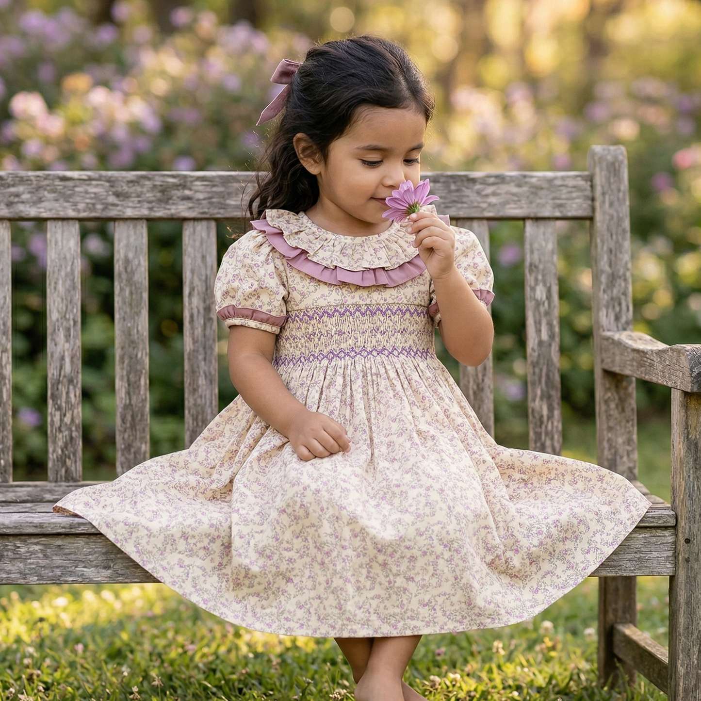 Vestido Jardín Vintage