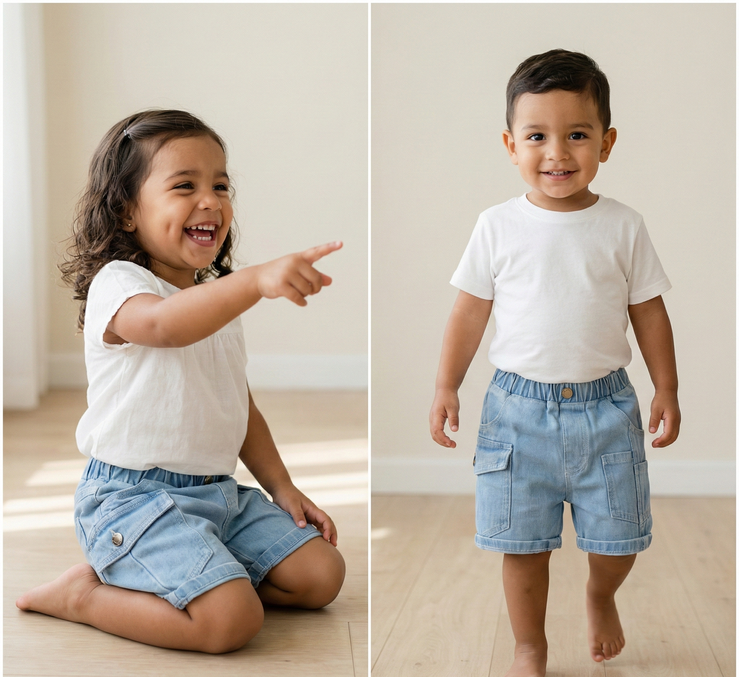 Short Soft Denim  Aventura Unisex