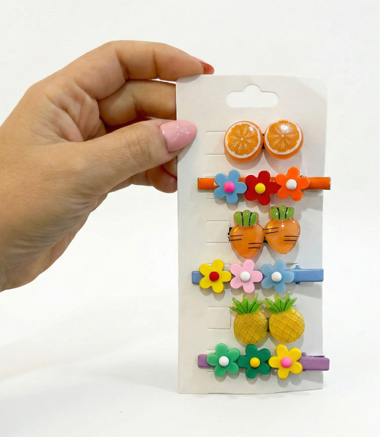 Set de Broches Tutti Frutti