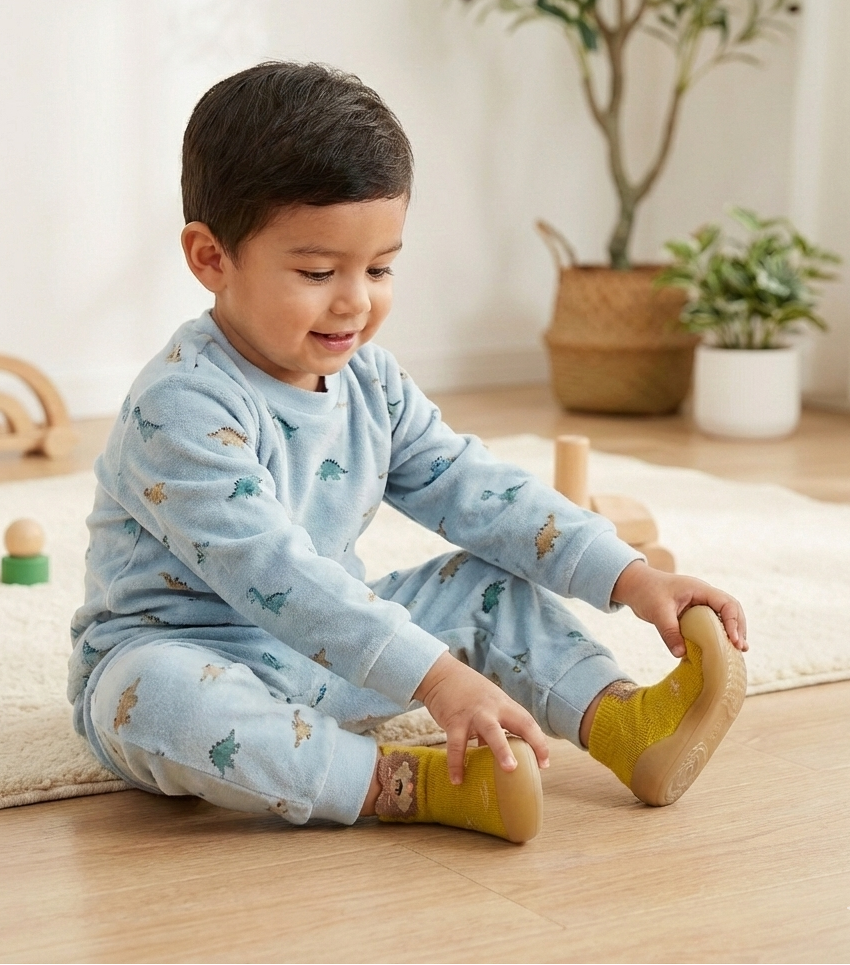 Zapato silicon mostaza