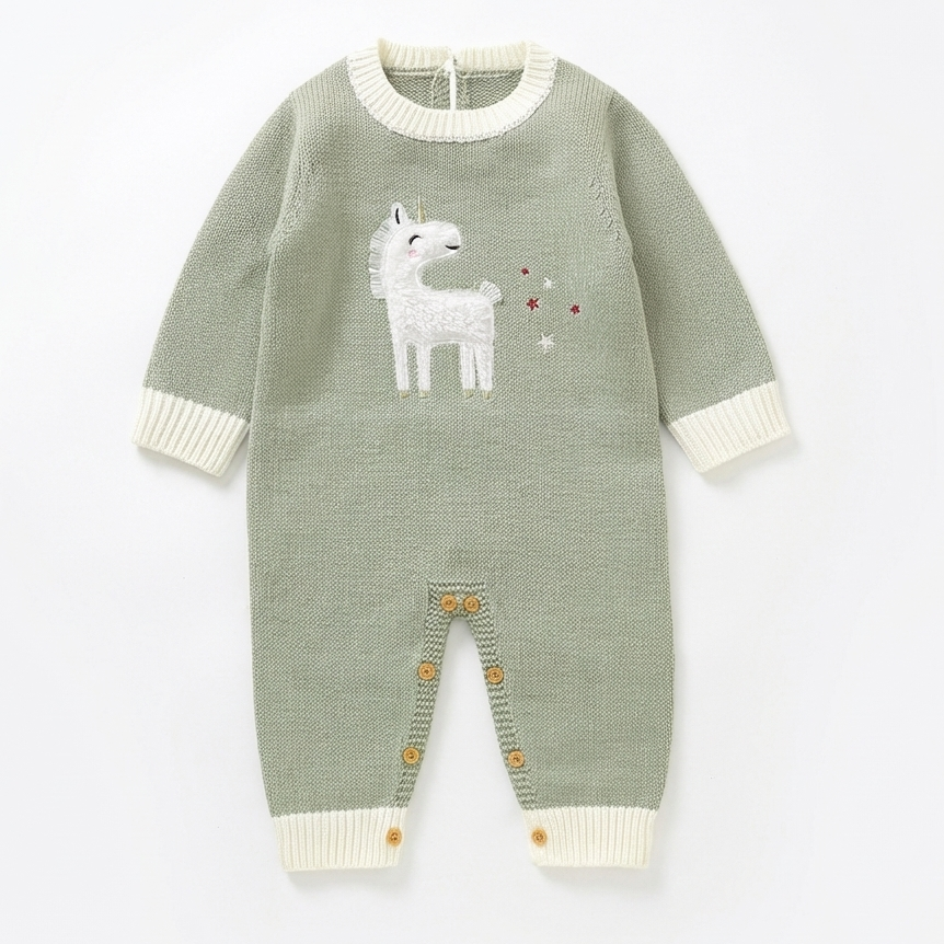 Pañalero Tejido Unicornio